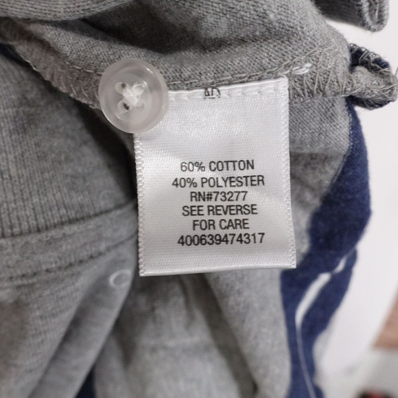 NWT CROFT & BARROW GREY STRIPED SIGNATURE POLO SHIRT MENS SZ S SMALL NEW! - Picture 7 of 8